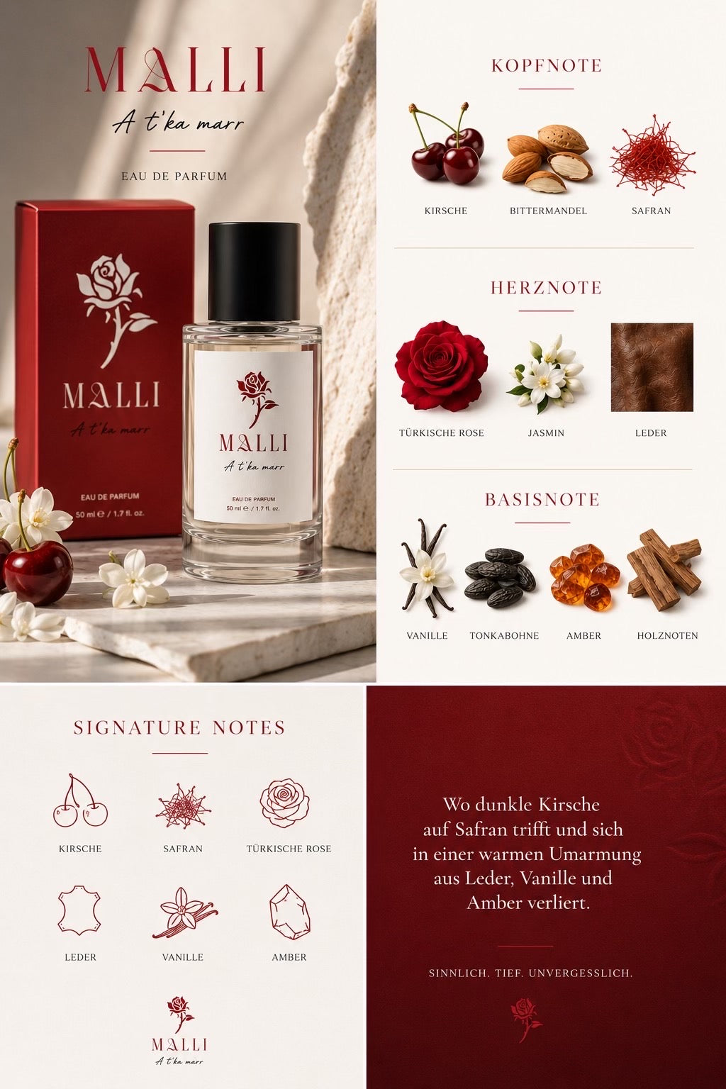A t'ka marr MALLI  | Eau de Parfum 50 ml
